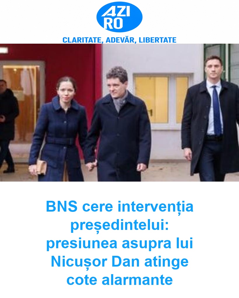 BNS cere intervenția președintelui: presiunea asupra lui Nicușor Dan atinge cote alarmante
