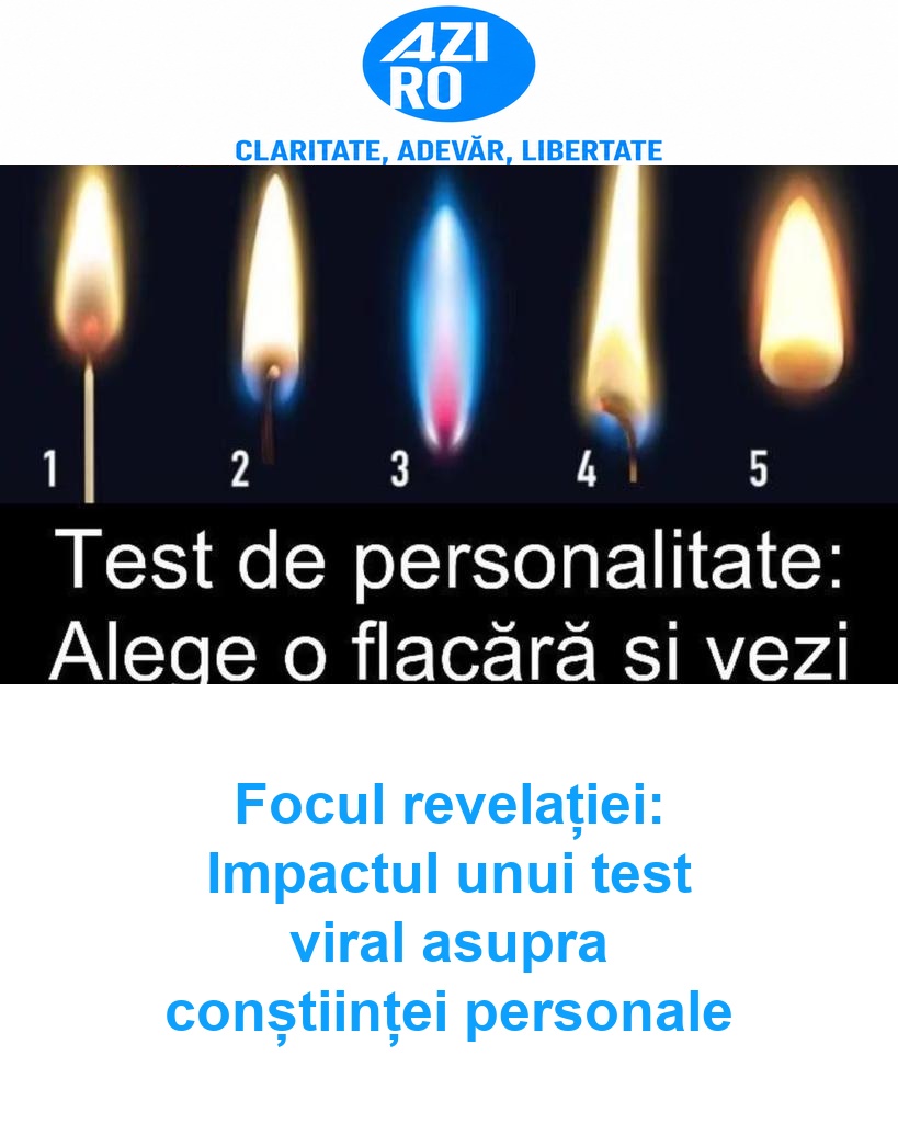 Focul revelației: Impactul unui test viral asupra conștiinței personale