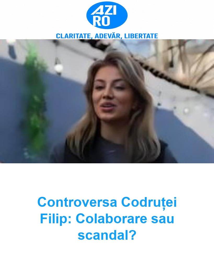 Controversa Codruței Filip: Colaborare sau scandal?