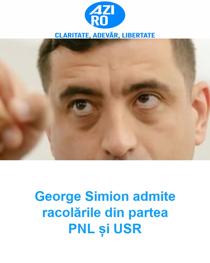 George Simion admite racolările din partea PNL și USR