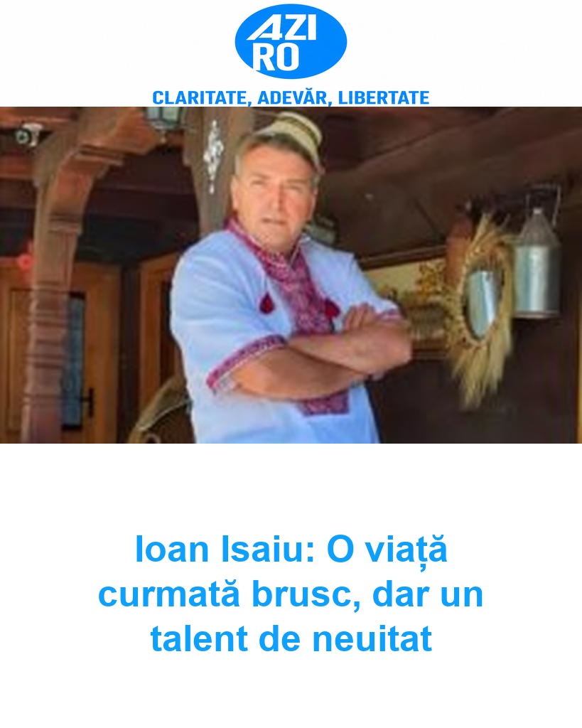 Ioan Isaiu: O viață curmată brusc, dar un talent de neuitat