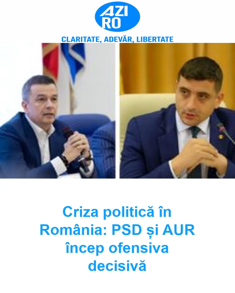 Criza politică în România: PSD și AUR încep ofensiva decisivă