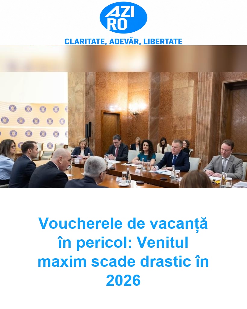 Voucherele de vacanță în pericol: Venitul maxim scade drastic în 2026