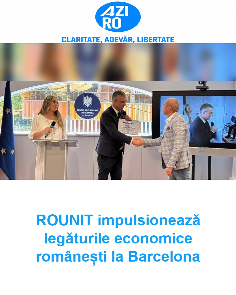 ROUNIT impulsionează legăturile economice românești la Barcelona