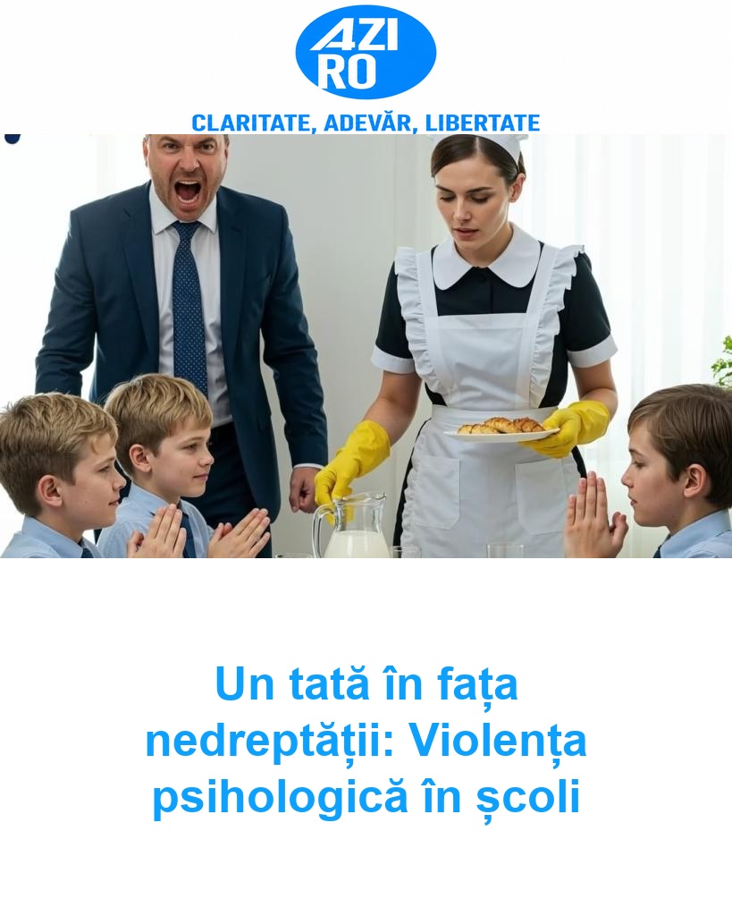 Un tată în fața nedreptății: Violența psihologică în școli