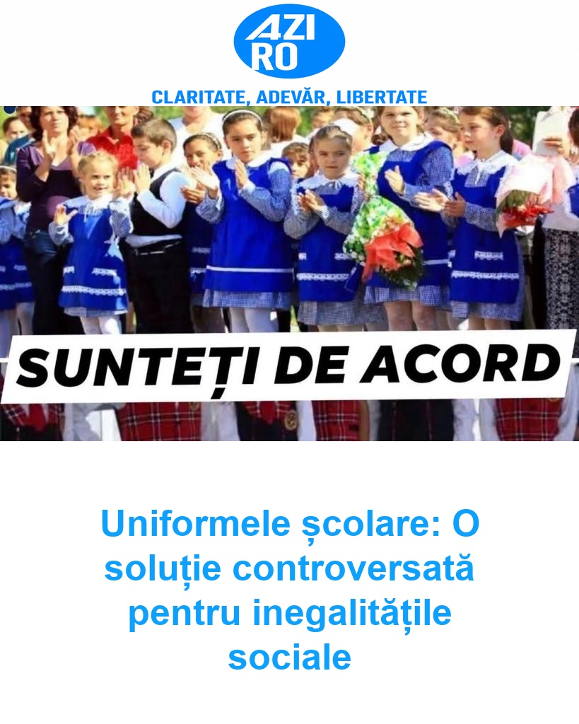 Uniformele școlare: O soluție controversată pentru inegalitățile sociale