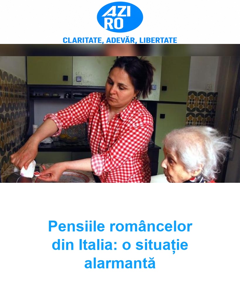 Pensiile româncelor din Italia: o situație alarmantă