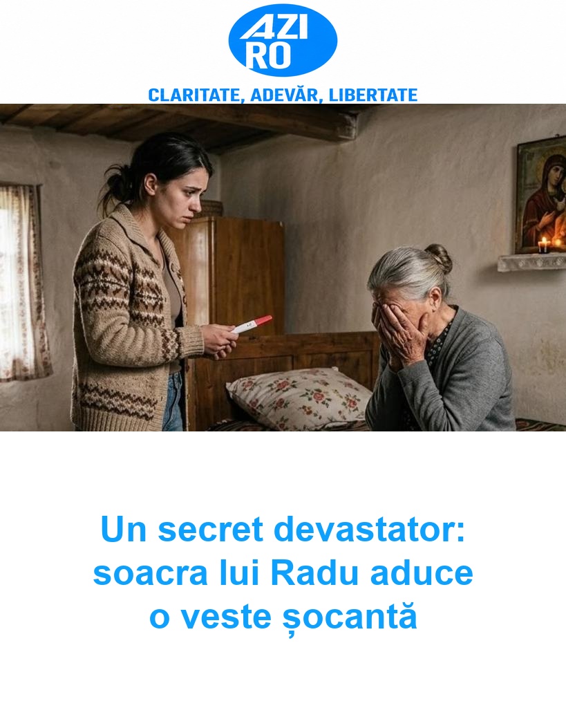 Un secret devastator: soacra lui Radu aduce o veste șocantă