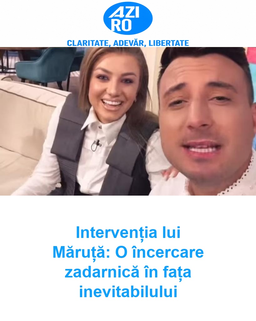 Intervenția lui Măruță: O încercare zadarnică în fața inevitabilului