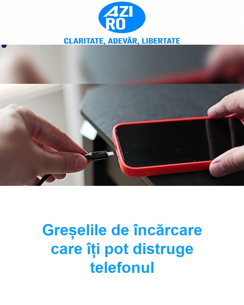 Greșelile de încărcare care îți pot distruge telefonul