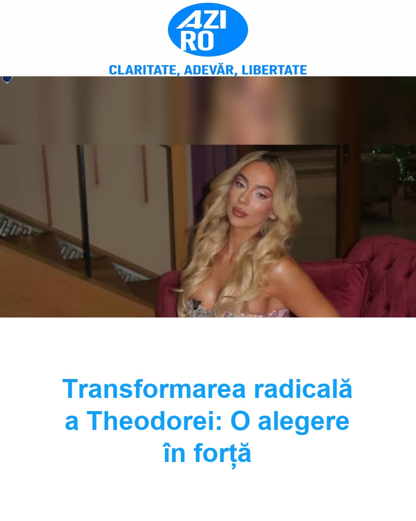 Transformarea radicală a Theodorei: O alegere în forță