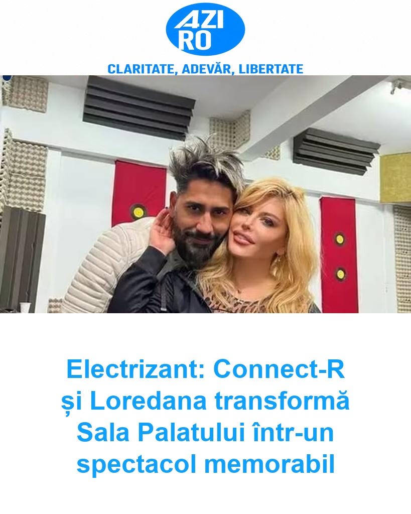 Electrizant: Connect-R și Loredana transformă Sala Palatului într-un spectacol memorabil