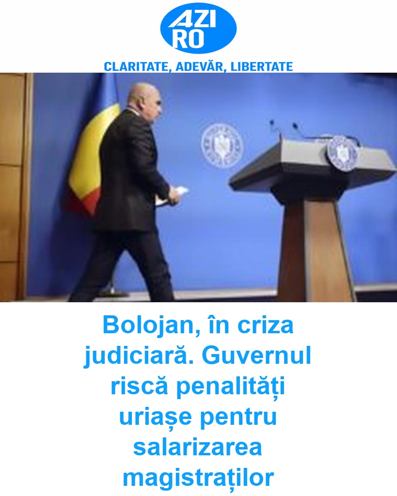 Bolojan, în criza judiciară. Guvernul riscă penalități uriașe pentru salarizarea magistraților