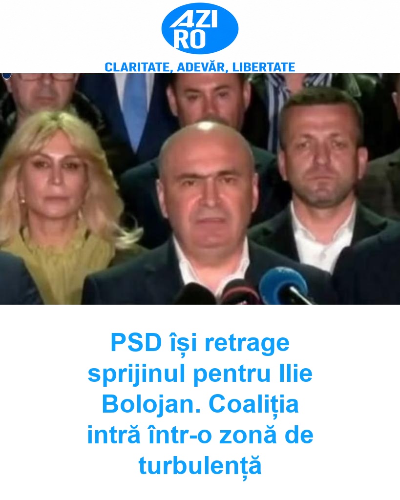 PSD își retrage sprijinul pentru Ilie Bolojan. Coaliția intră într-o zonă de turbulență