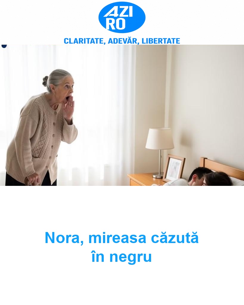 Nora, mireasa căzută în negru