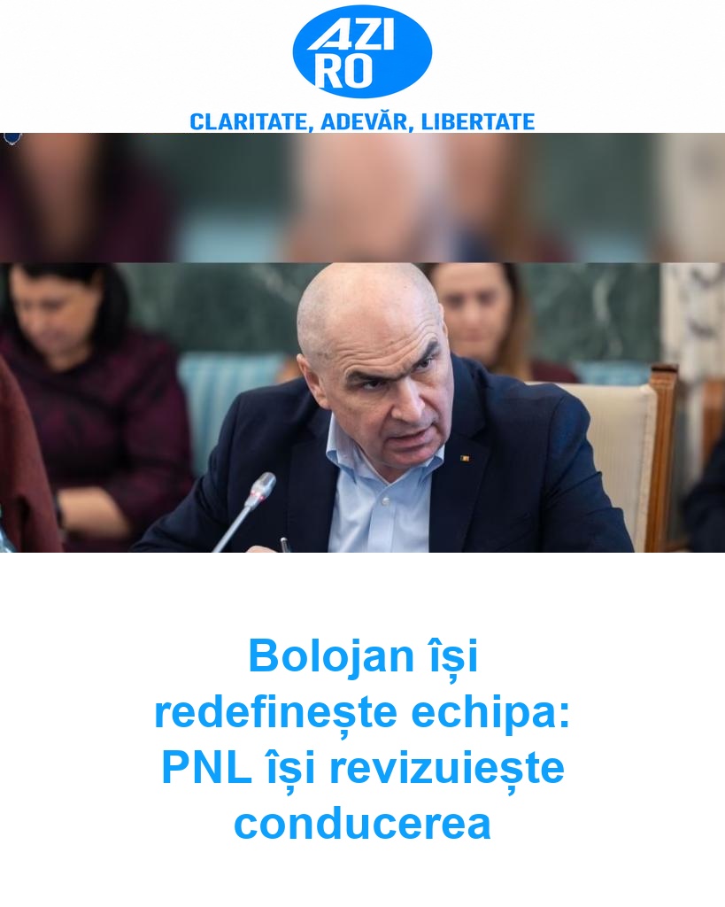 Bolojan își redefinește echipa: PNL își revizuiește conducerea