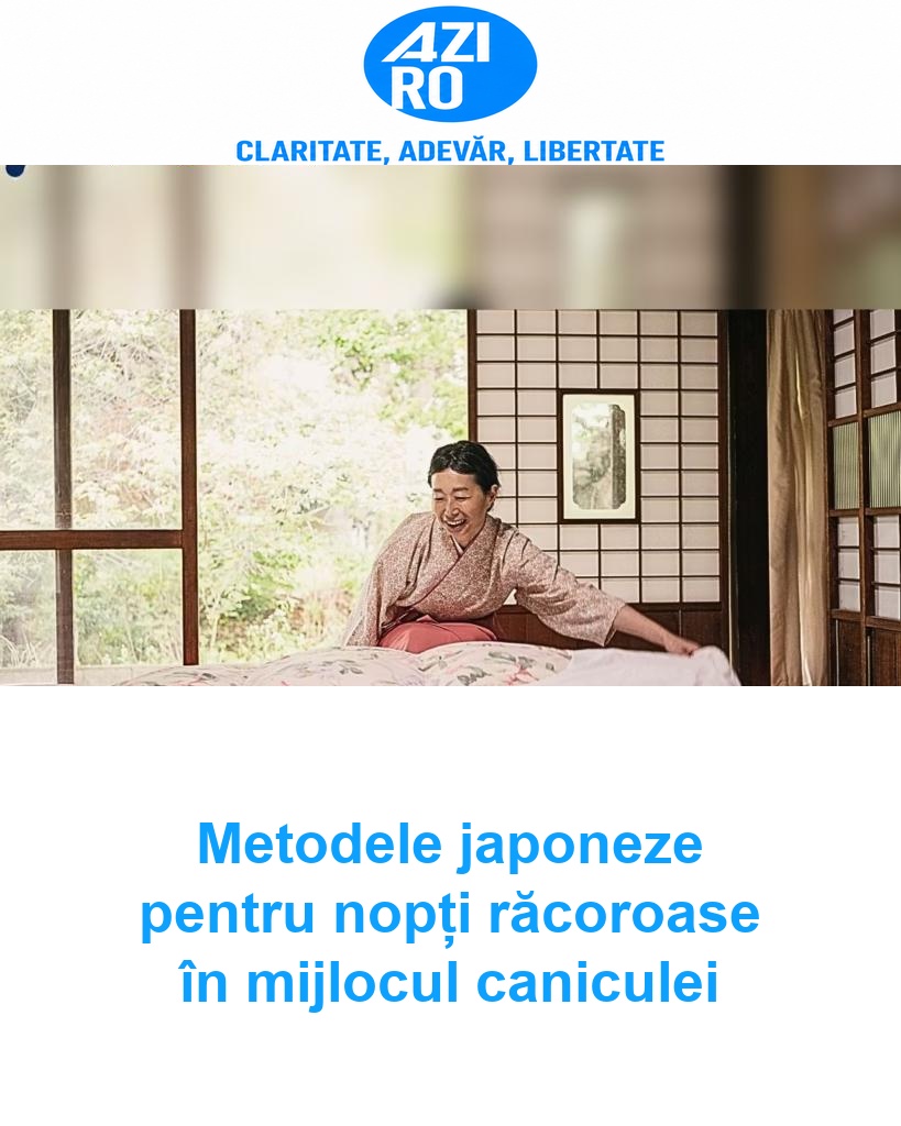 Metodele japoneze pentru nopți răcoroase în mijlocul caniculei