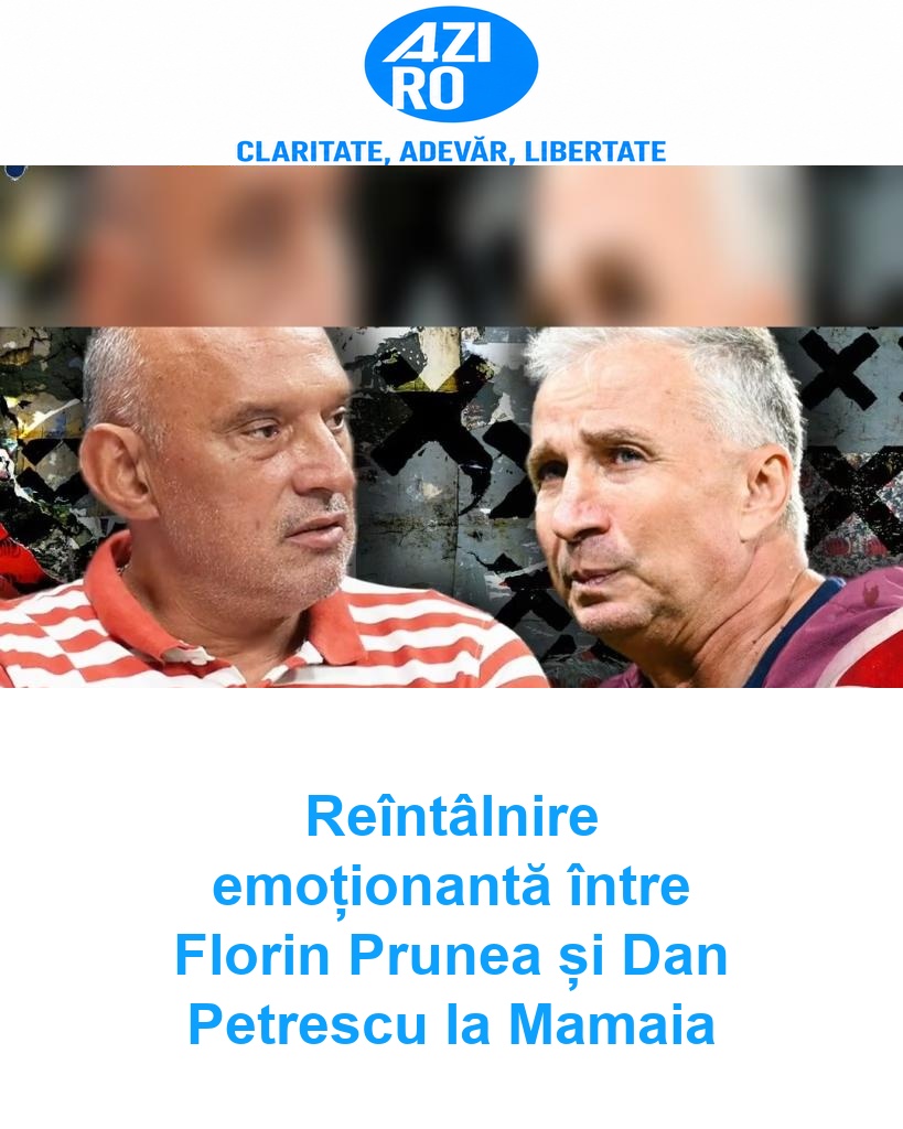 Reîntâlnire emoționantă între Florin Prunea și Dan Petrescu la Mamaia