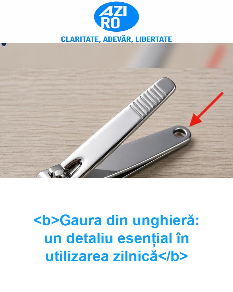 <b>Gaura din unghieră: un detaliu esențial în utilizarea zilnică</b>