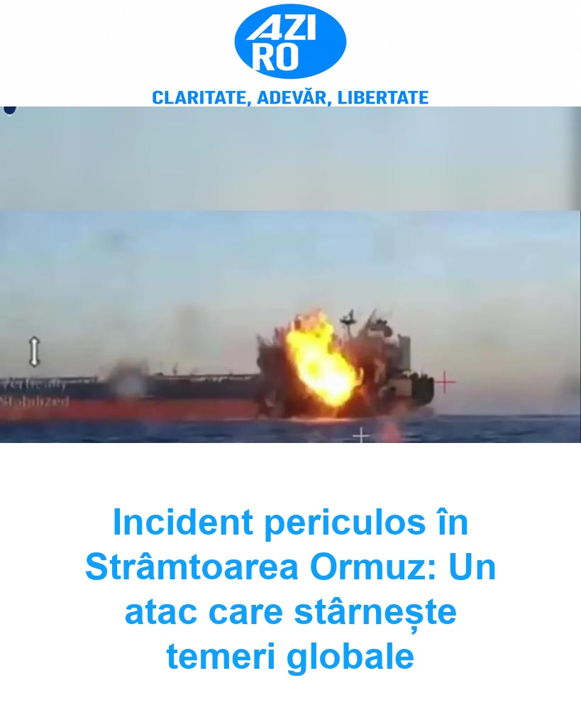 Incident periculos în Strâmtoarea Ormuz: Un atac care stârnește temeri globale
