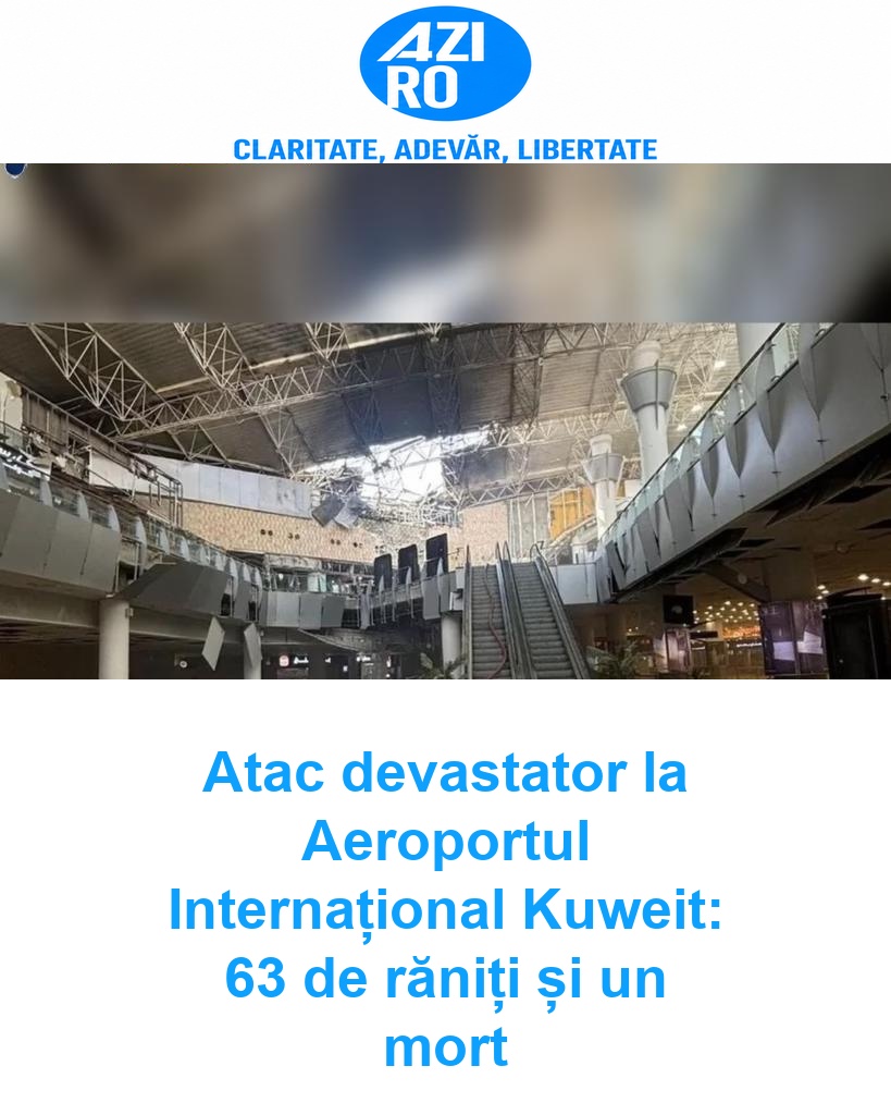 Atac devastator la Aeroportul Internațional Kuweit: 63 de răniți și un mort