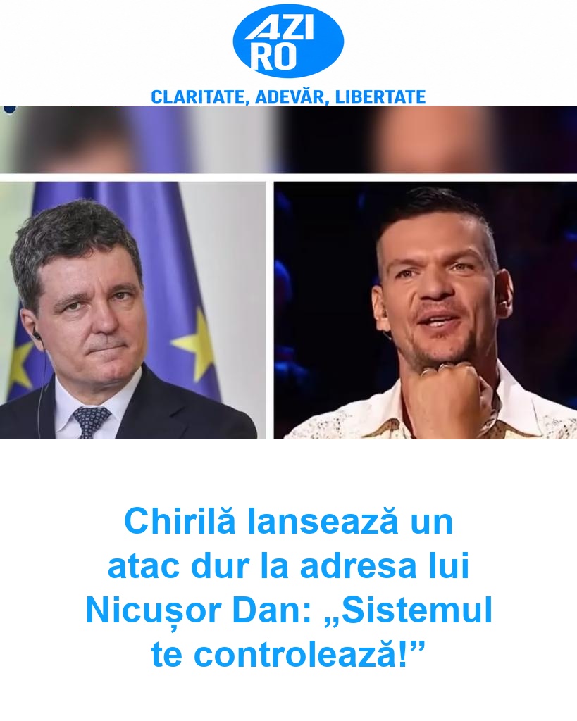 Chirilă lansează un atac dur la adresa lui Nicușor Dan: „Sistemul te controlează!”