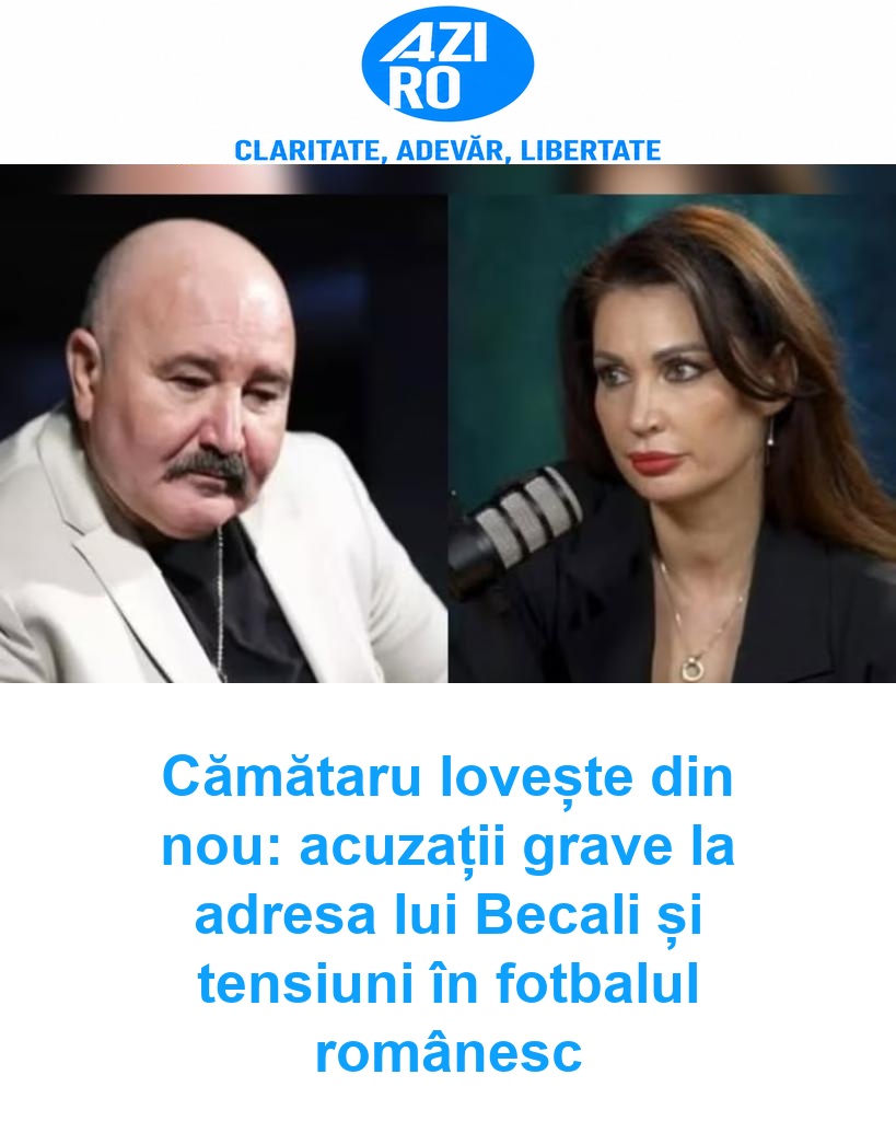 Cămătaru lovește din nou: acuzații grave la adresa lui Becali și tensiuni în fotbalul românesc