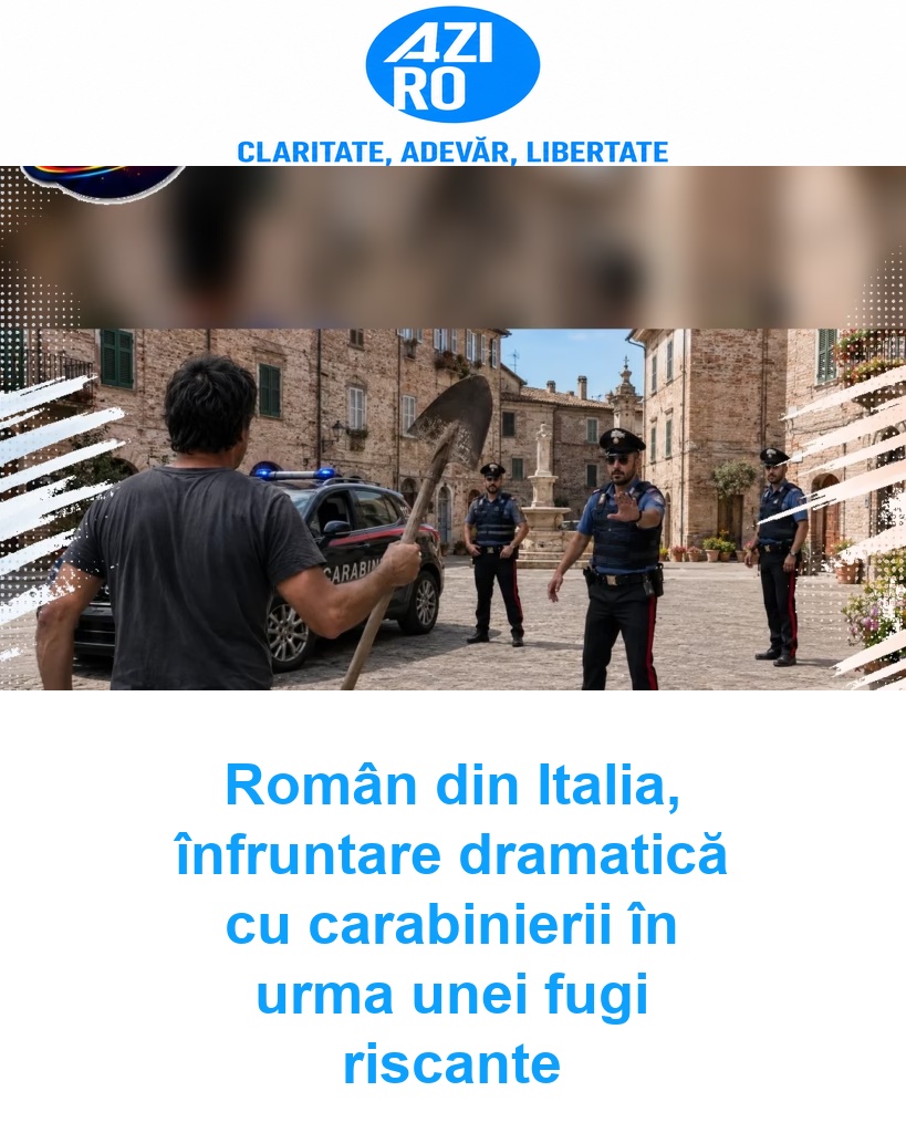 Român din Italia, înfruntare dramatică cu carabinierii în urma unei fugi riscante
