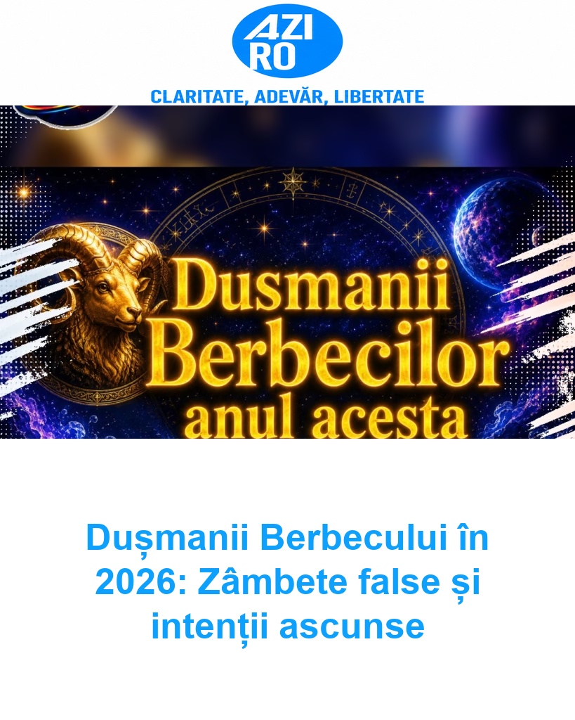 Dușmanii Berbecului în 2026: Zâmbete false și intenții ascunse