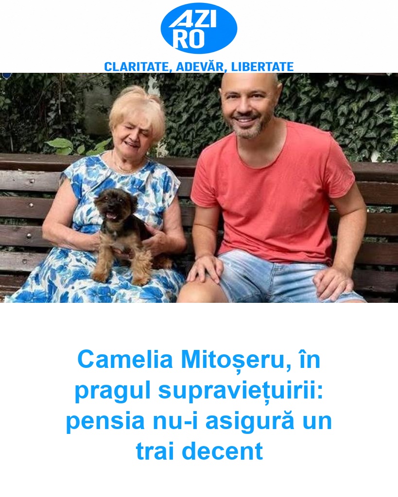 Camelia Mitoșeru, în pragul supraviețuirii: pensia nu-i asigură un trai decent