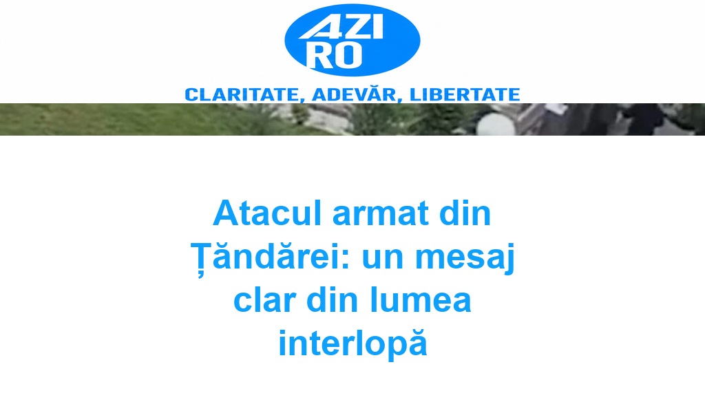 Atacul armat din Țăndărei: un mesaj clar din lumea interlopă