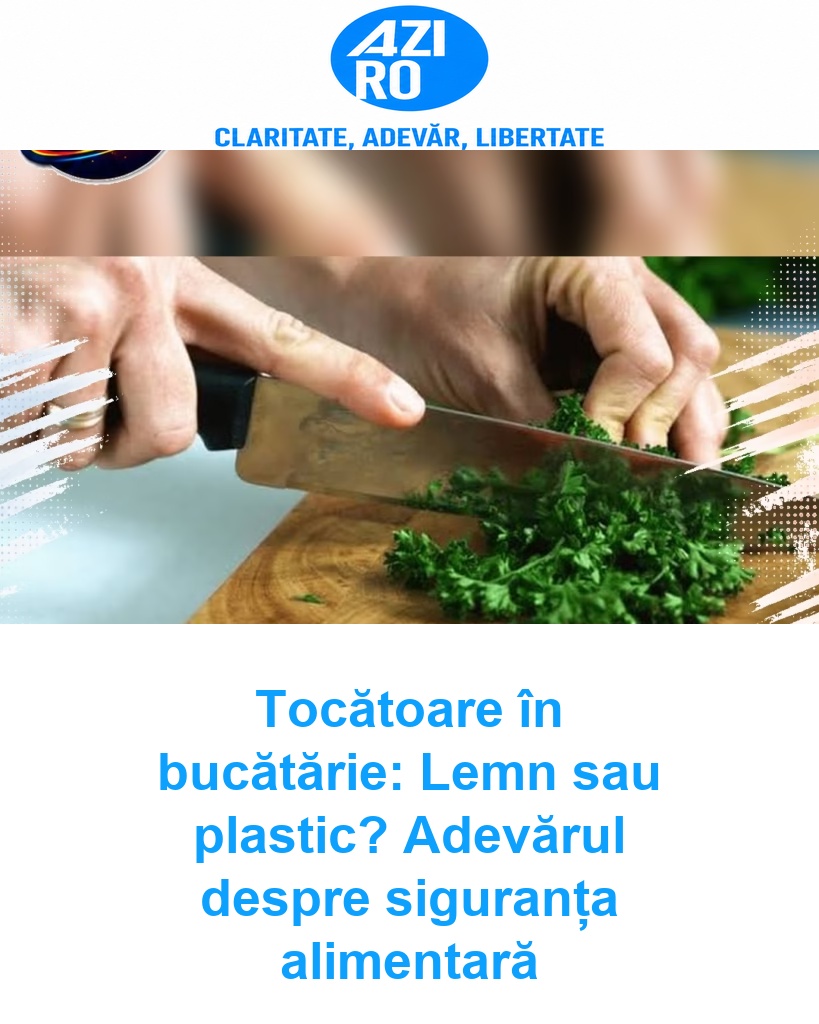 Tocătoare în bucătărie: Lemn sau plastic? Adevărul despre siguranța alimentară