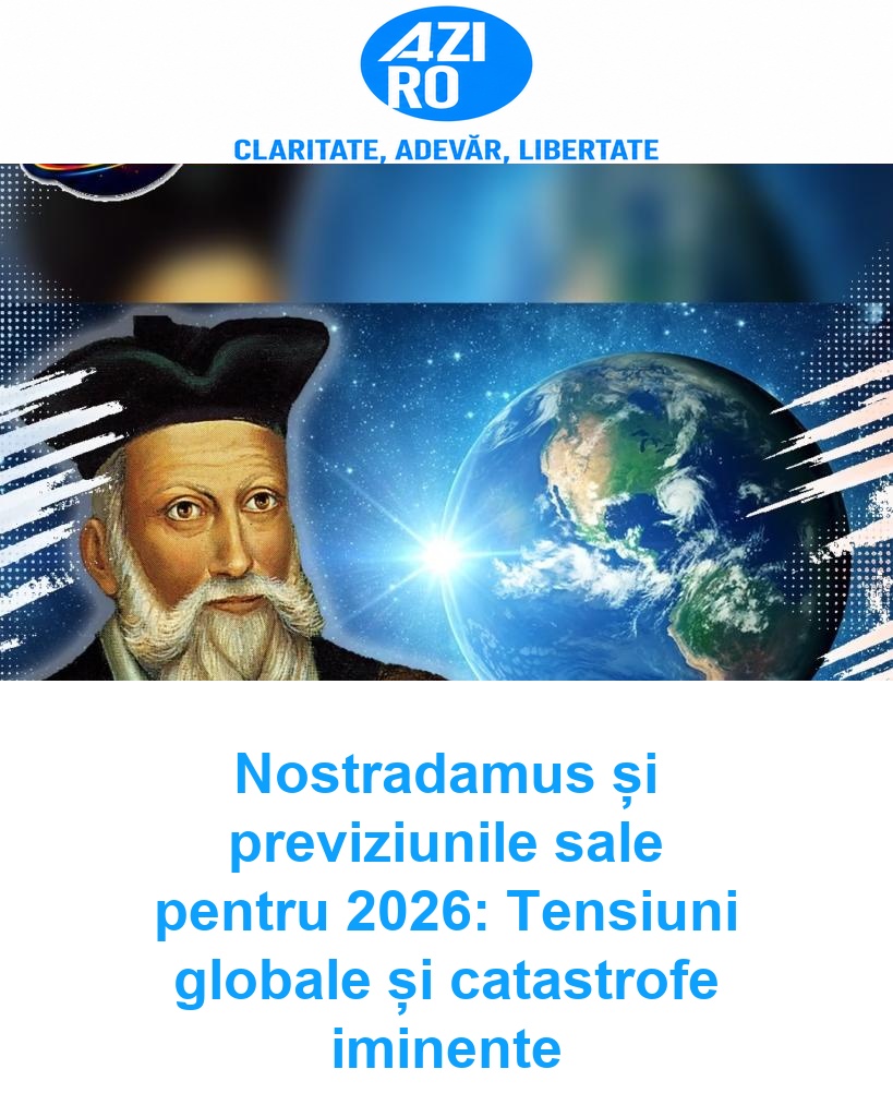 Nostradamus și previziunile sale pentru 2026: Tensiuni globale și catastrofe iminente