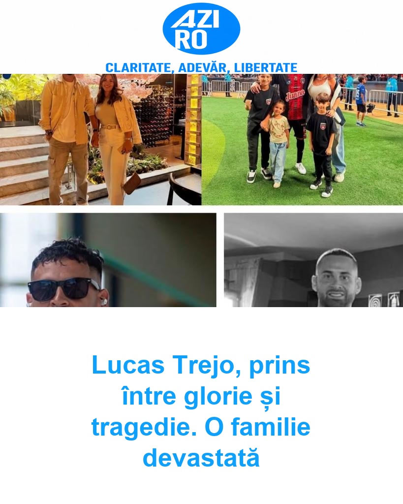 Lucas Trejo, prins între glorie și tragedie. O familie devastată