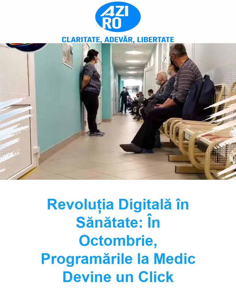 Revoluția Digitală în Sănătate: În Octombrie, Programările la Medic Devine un Click