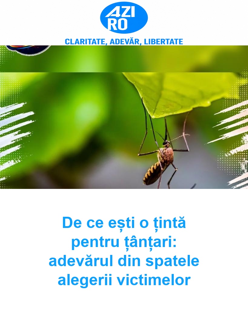 De ce ești o țintă pentru țânțari: adevărul din spatele alegerii victimelor