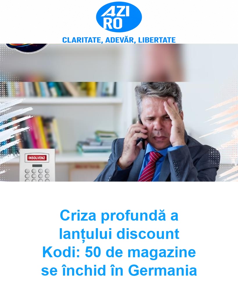 Criza profundă a lanțului discount Kodi: 50 de magazine se închid în Germania