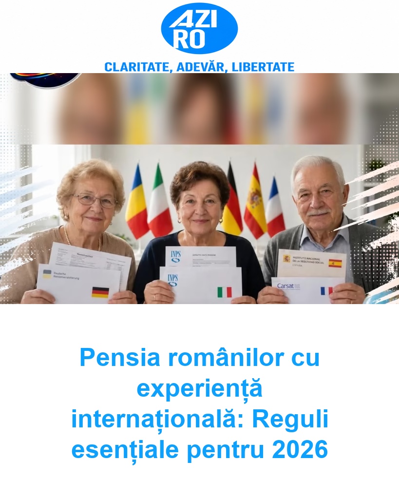 Pensia românilor cu experiență internațională: Reguli esențiale pentru 2026