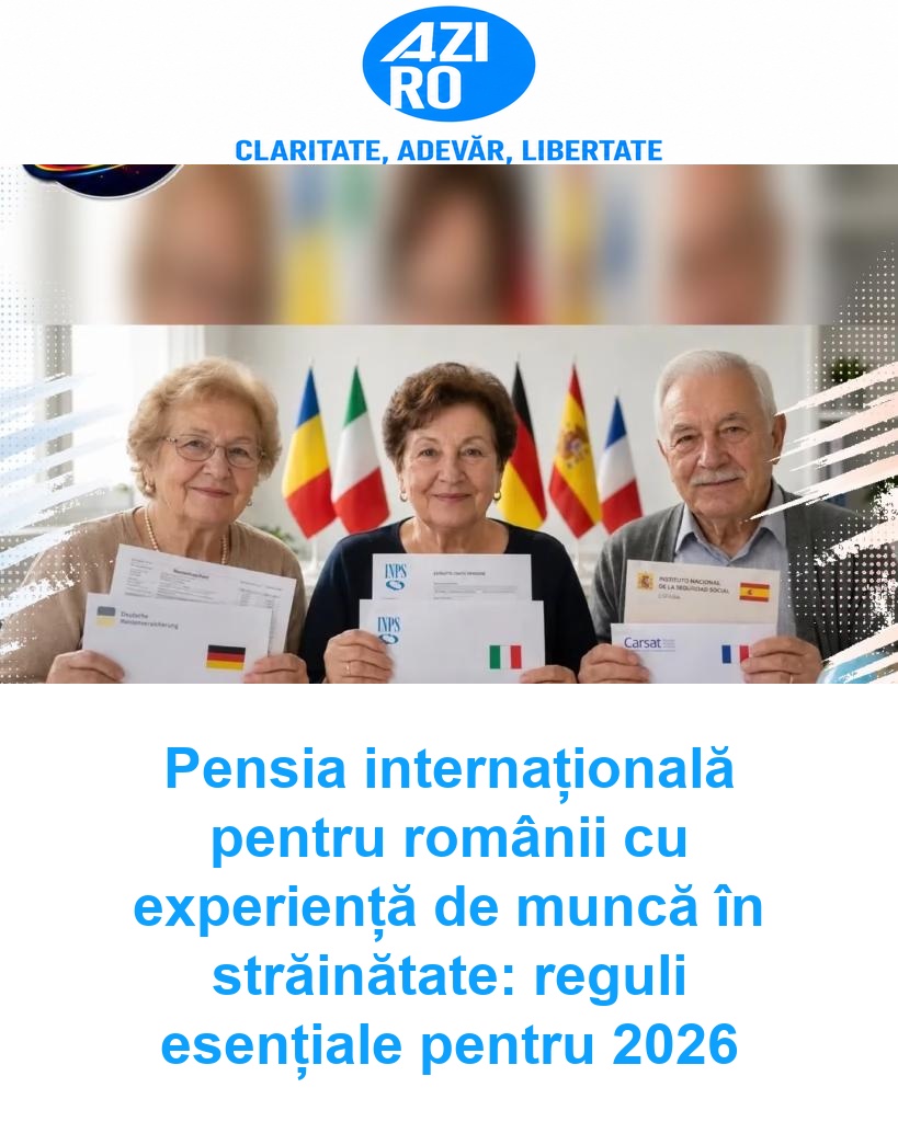 Pensia internațională pentru românii cu experiență de muncă în străinătate: reguli esențiale pentru 2026