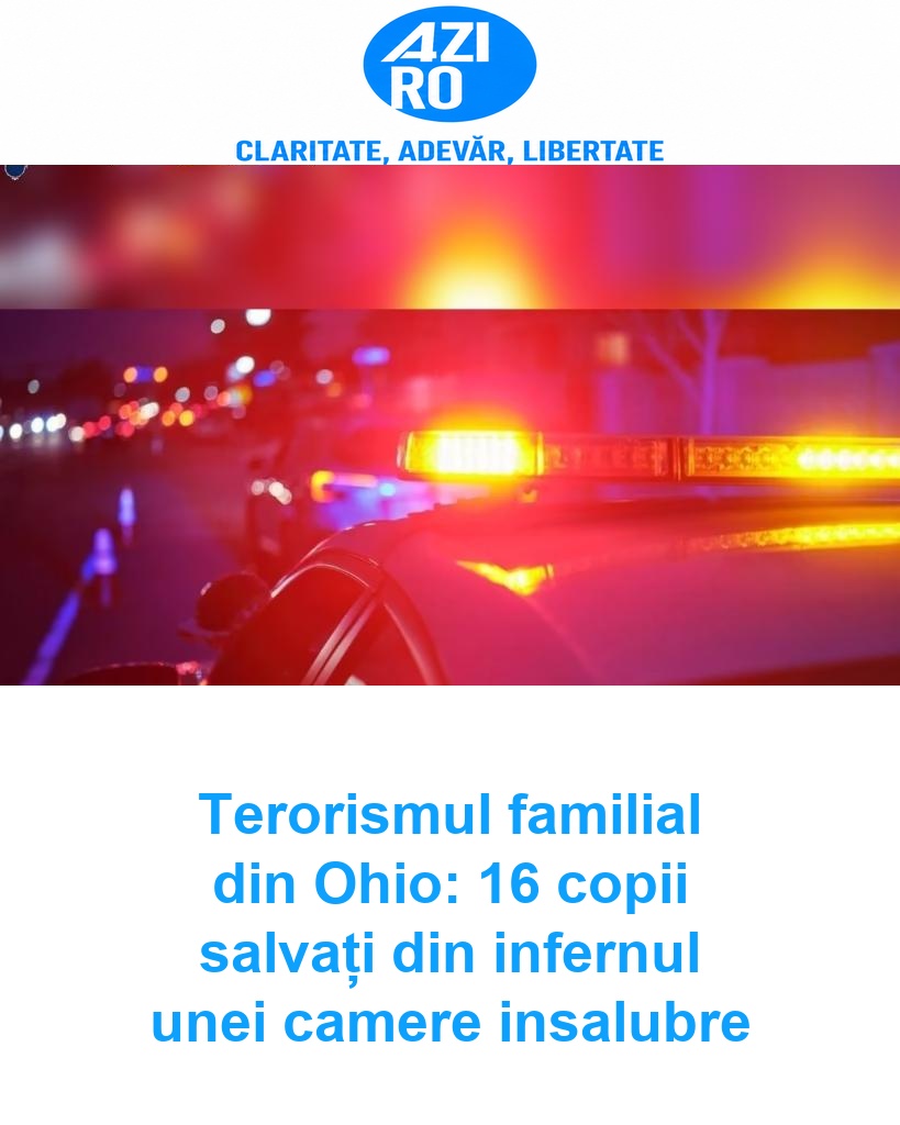 Terorismul familial din Ohio: 16 copii salvați din infernul unei camere insalubre