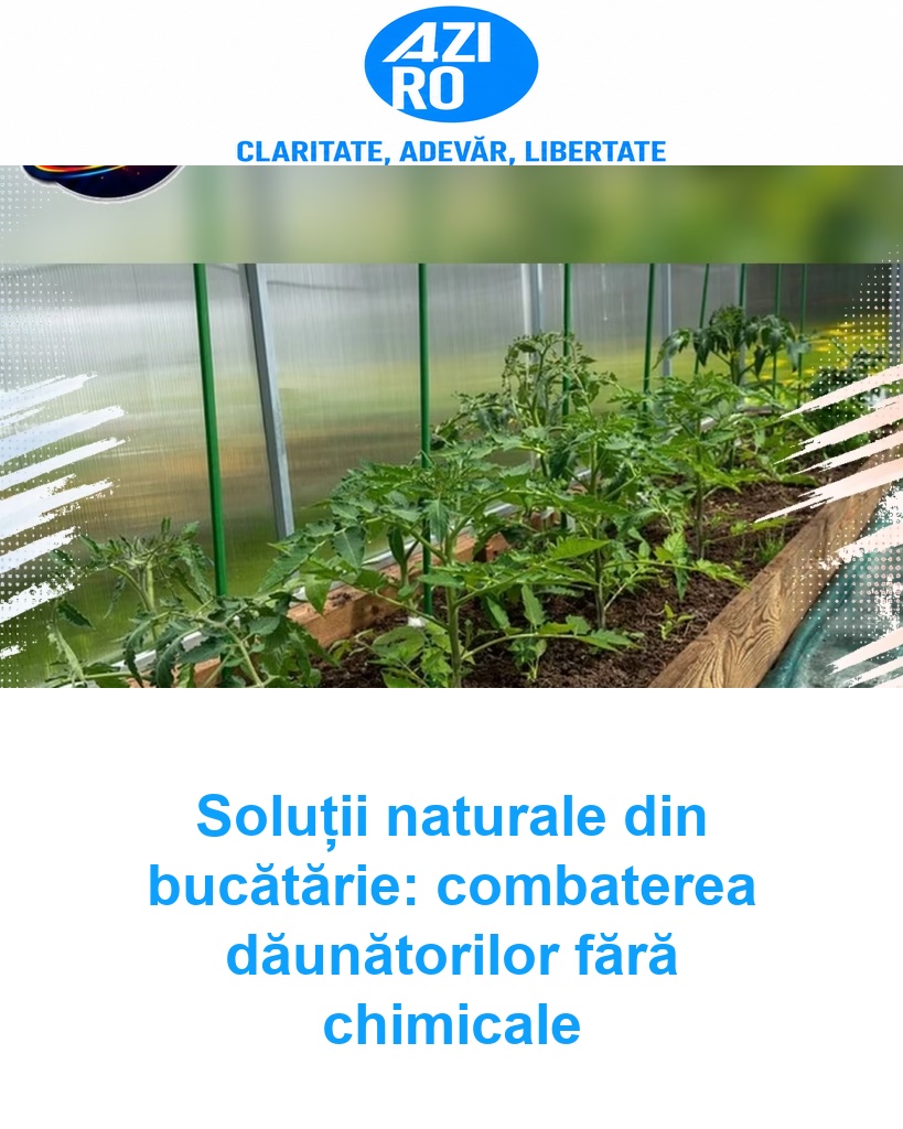 Soluții naturale din bucătărie: combaterea dăunătorilor fără chimicale