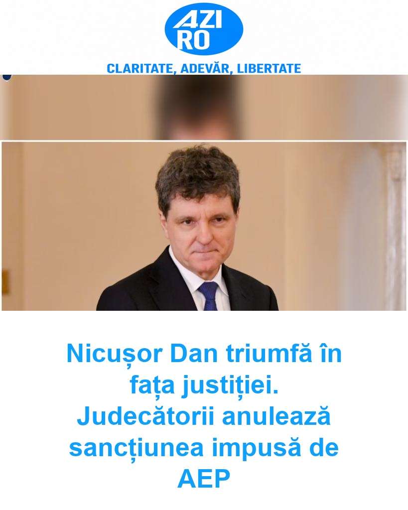 Nicușor Dan triumfă în fața justiției. Judecătorii anulează sancțiunea impusă de AEP