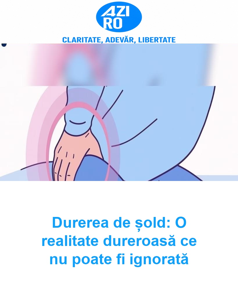 Durerea de șold: O realitate dureroasă ce nu poate fi ignorată