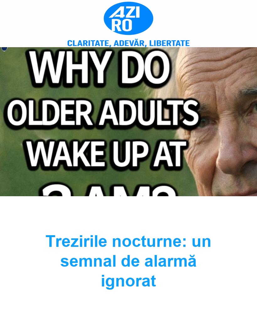 Trezirile nocturne: un semnal de alarmă ignorat