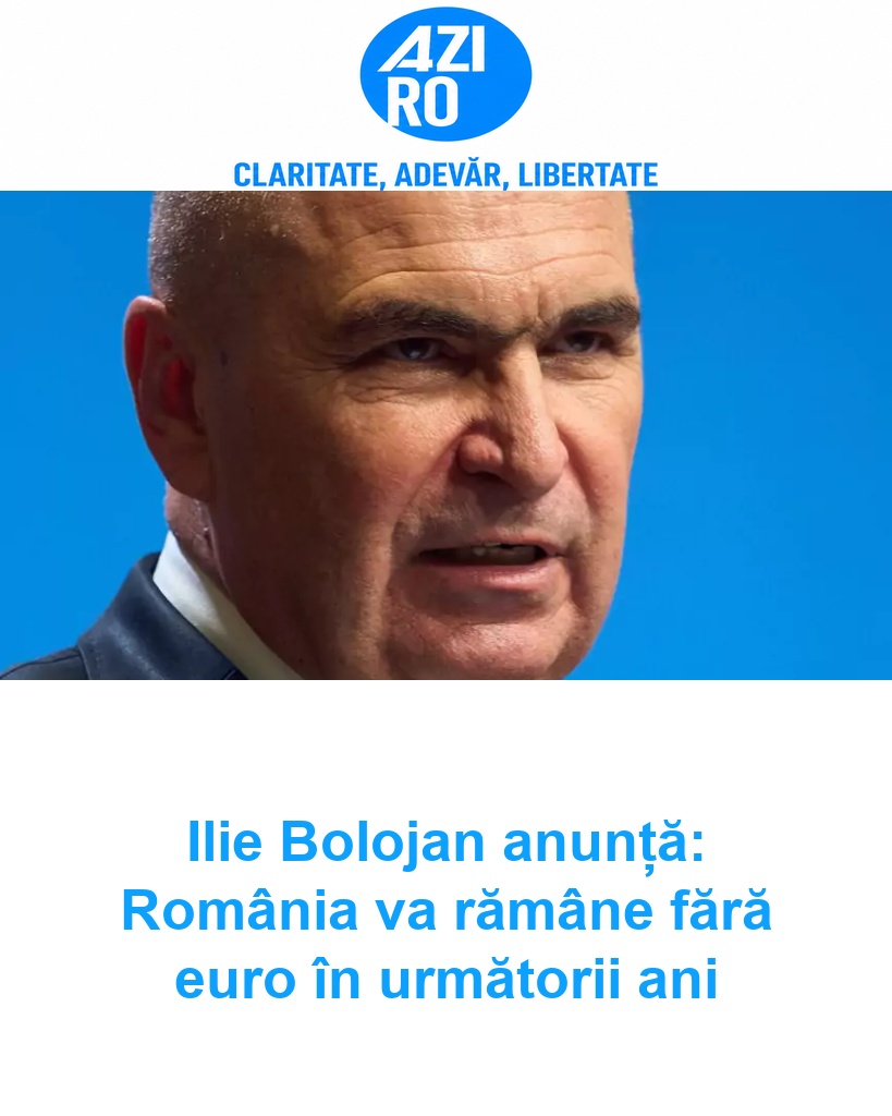 Ilie Bolojan anunță: România va rămâne fără euro în următorii ani