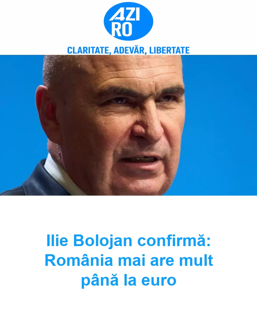 Ilie Bolojan confirmă: România mai are mult până la euro