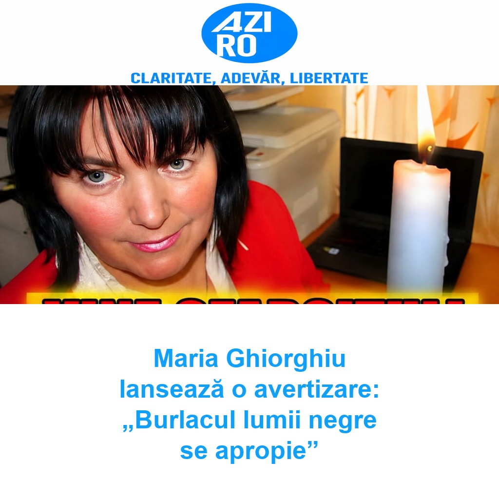 Maria Ghiorghiu lansează o avertizare: „Burlacul lumii negre se apropie”