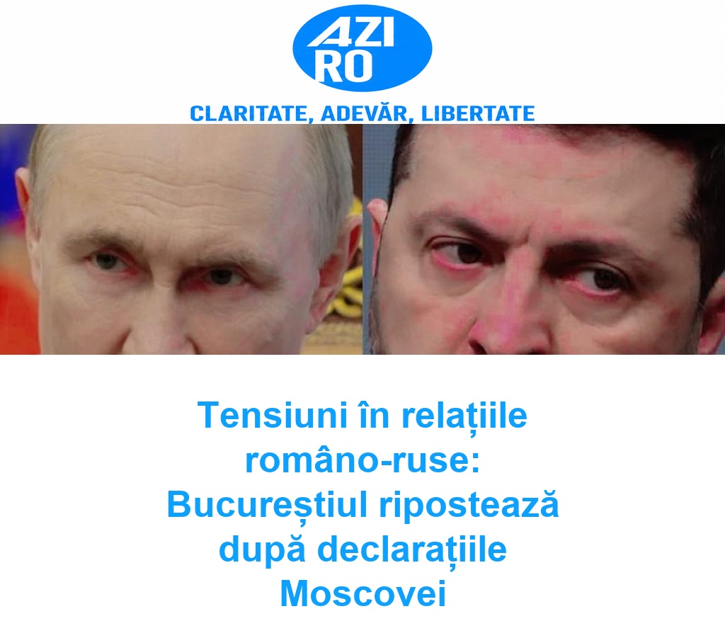 Tensiuni în relațiile româno-ruse: Bucureștiul ripostează după declarațiile Moscovei